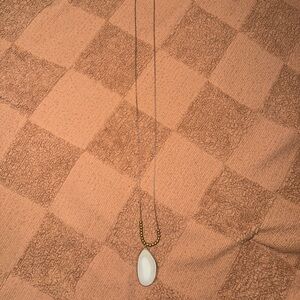 Geode style necklace